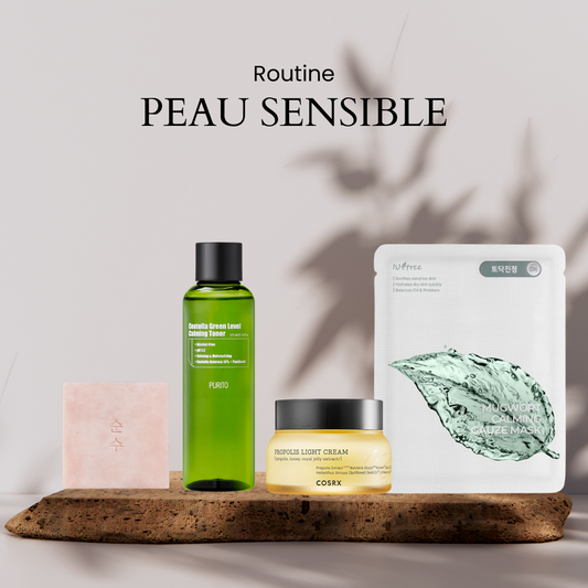 Routine Coréenne - Peau Sensible