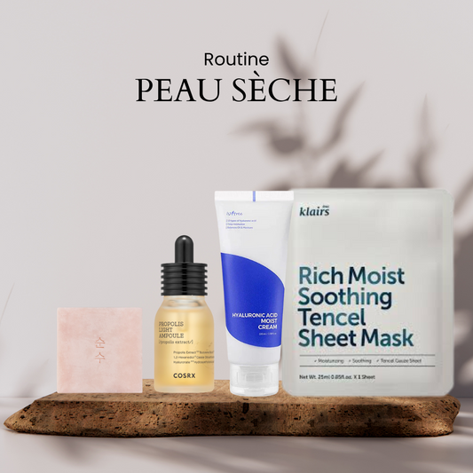 Routine Coréenne - Peau Sèche