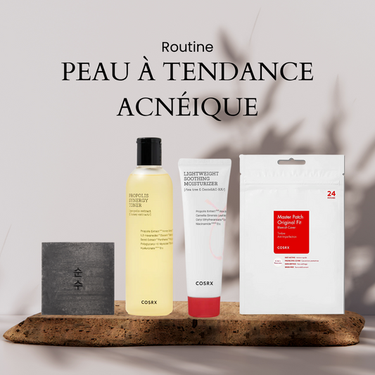 Routine Coréenne - Peau à tendance Acnéique