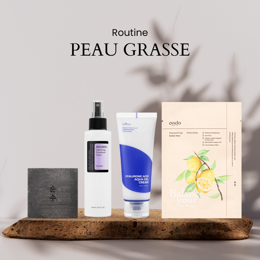 Routine Coréenne - Peau Grasse