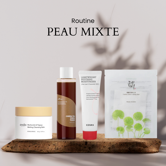 Routine Coréenne - Peau Mixte