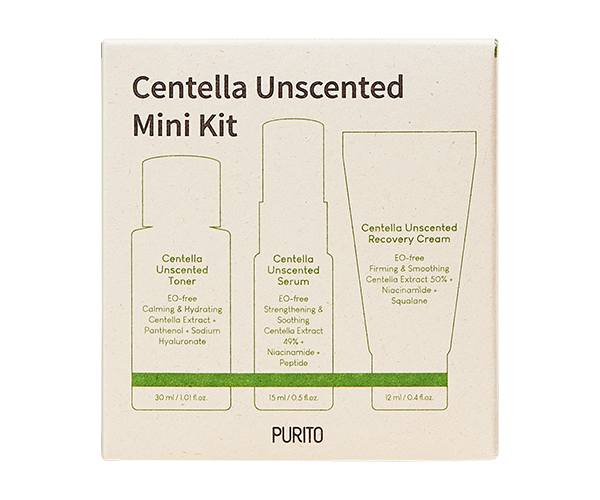 Centella Unscented Mini Kit